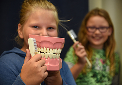 Zahnarzt für Kinder in Bochum, Prophylaxe in der Grundschule